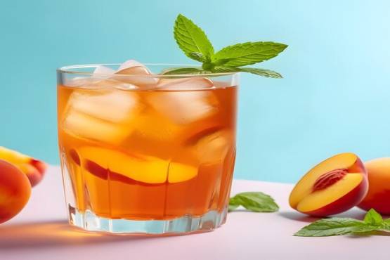 peach ice tea