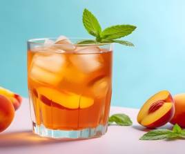 peach ice tea
